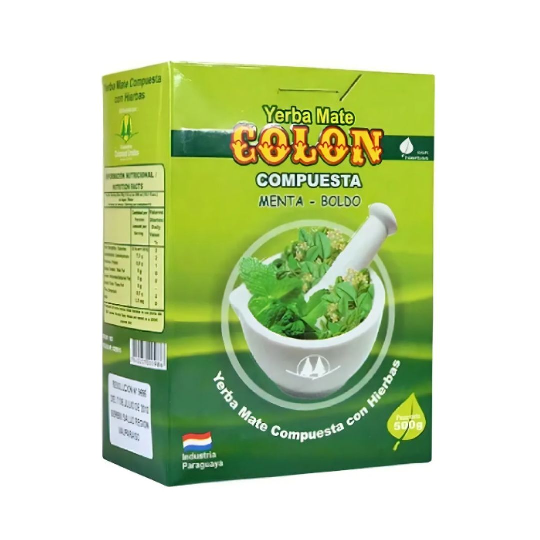 Yerba mate colon compuesta