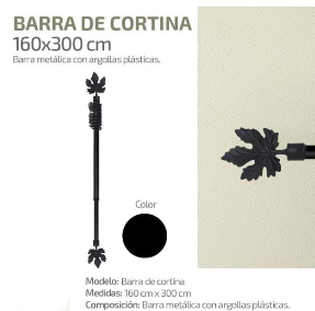 BARRA DE CORTINAS