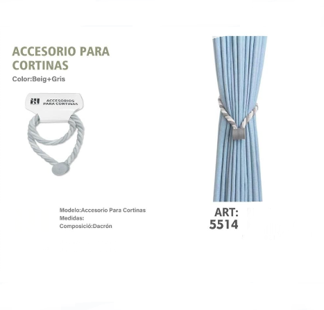 ACCESORIO DE CORTINA