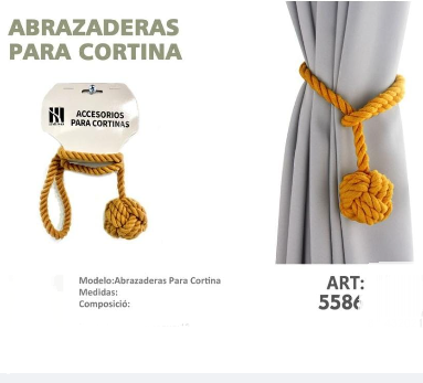 ACCESORIO DE CORTINA