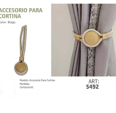 ACCESORIO DE CORTINA