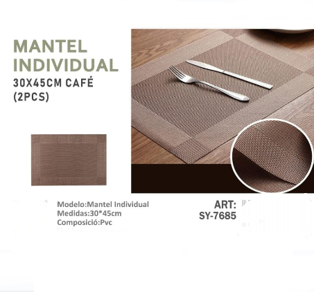 MANTEL INDIVIDUAL.