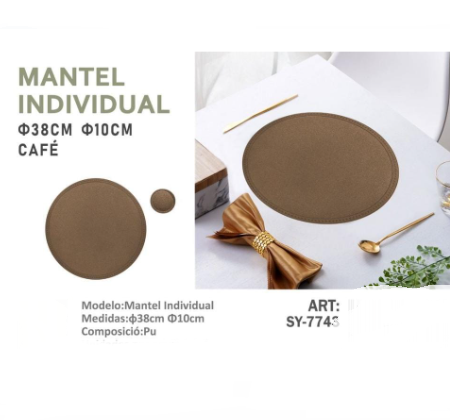 MANTEL INDIVIDUAL.
