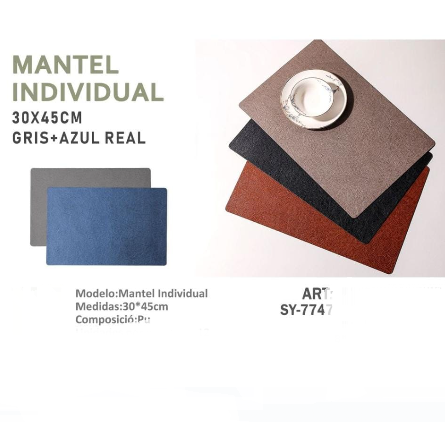 MANTEL INDIVIDUAL.