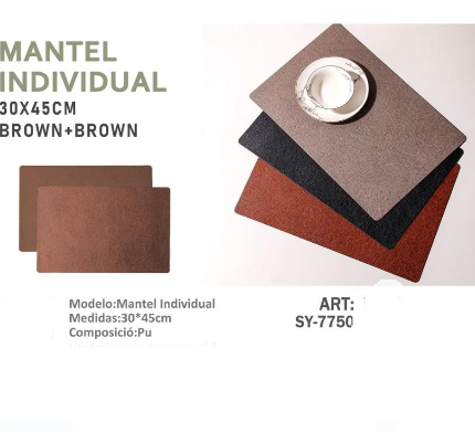 MANTEL INDIVIDUAL.