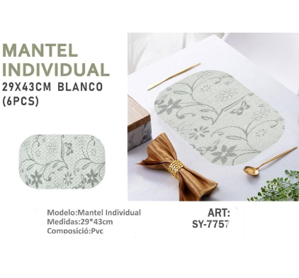 MANTEL INDIVIDUAL.