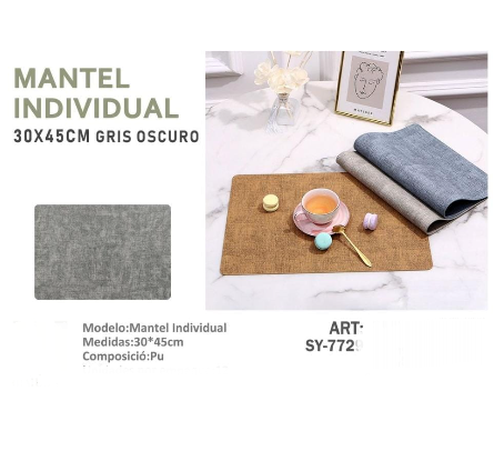 MANTEL INDIVIDUAL.