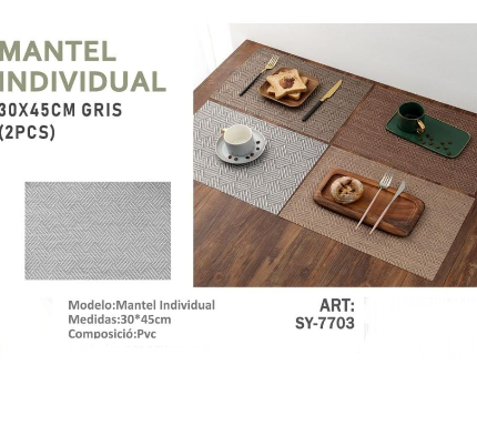 MANTEL INDIVIDUAL.