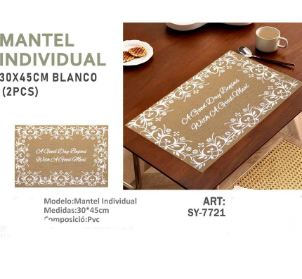 MANTEL INDIVIDUAL.
