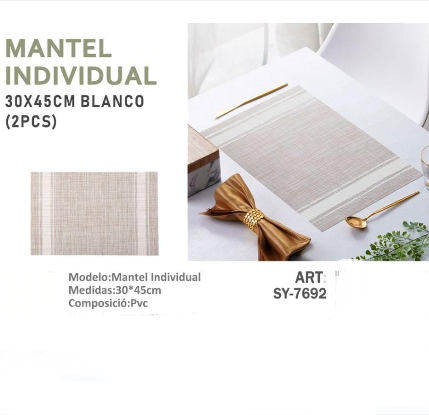MANTEL INDIVIDUAL.