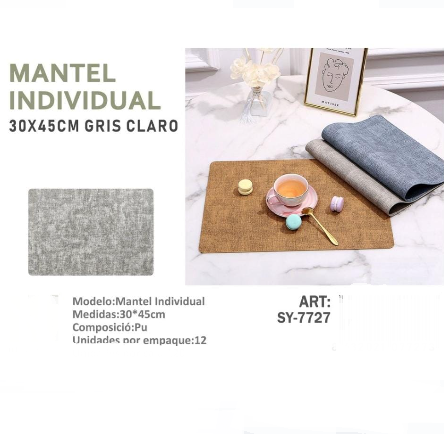 MANTEL INDIVIDUAL.