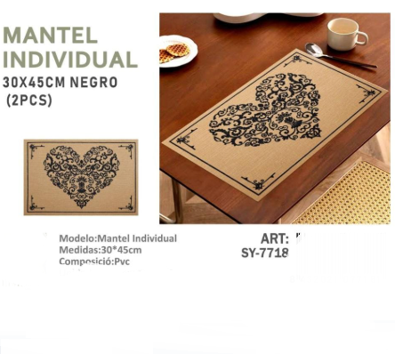 MANTEL INDIVIDUAL.