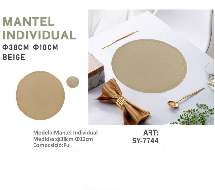 MANTEL INDIVIDUAL.