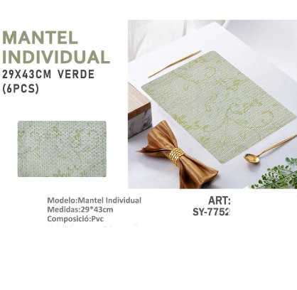 MANTEL INDIVIDUAL.