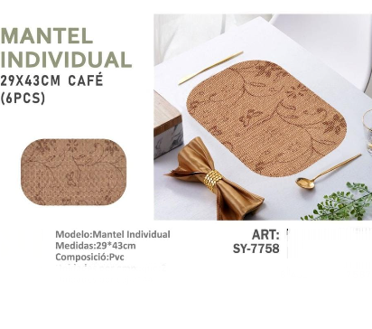 MANTEL INDIVIDUAL.