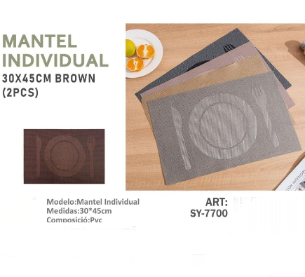 MANTEL INDIVIDUAL.