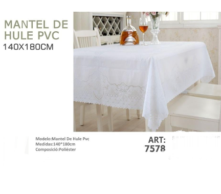 MANTEL DE HULE.
