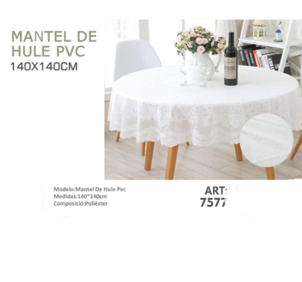MANTEL DE HULE.