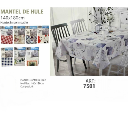 MANTEL DE HULE.