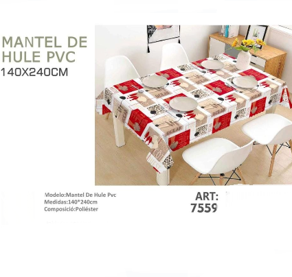 MANTEL DE HULE.