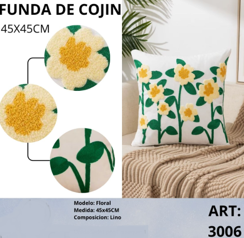 FUNDA DE COJIN 