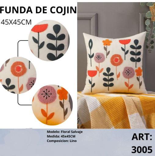 FUNDA DE COJIN 