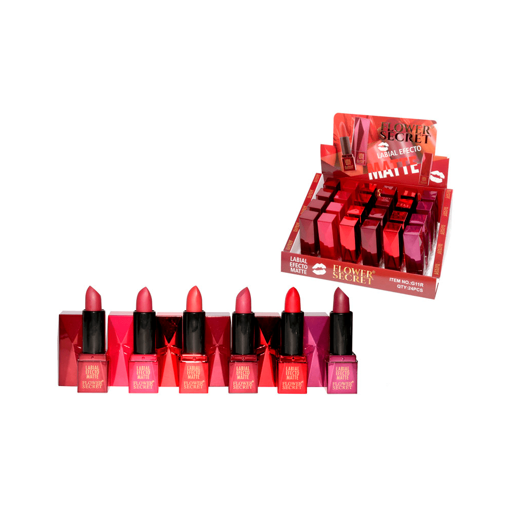 Labial en Barra Efecto Matte