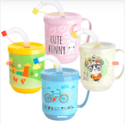Taza Divertida con Bombilla