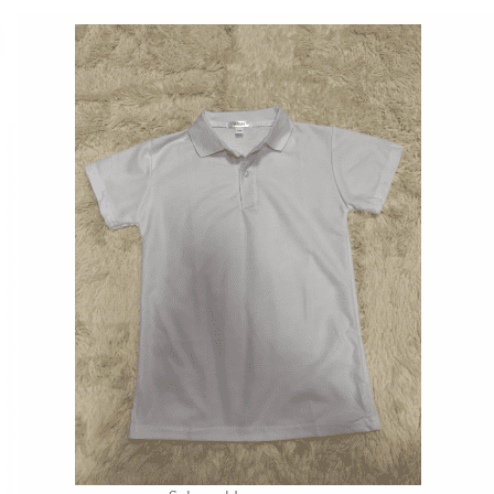 Polera pique escolar