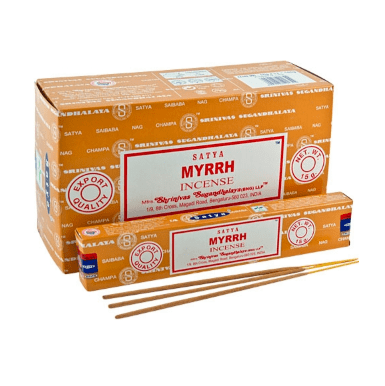 INCIENSO NATURAL MIRRA SATYA
