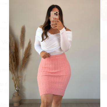 Falda Punto Mujer