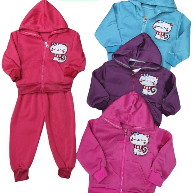 buzo y poleron con polar niños