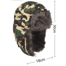 GORROS DE INVIERNO CON CUBRE OREJAS