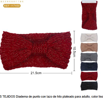 cintillo tejido