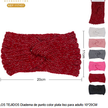 cintillo tejido