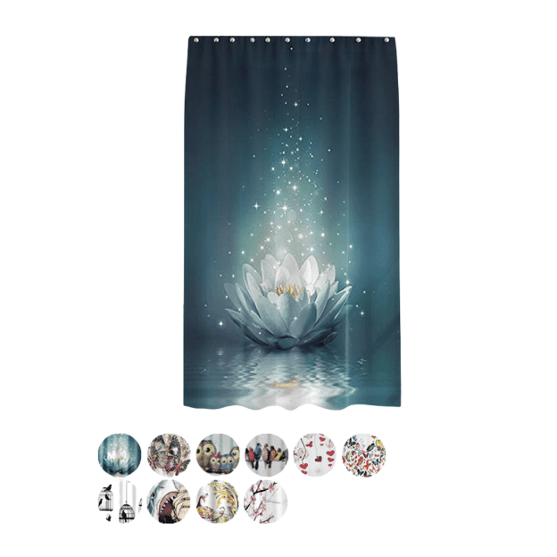 SET DE CORTINAS PARA BAÑO