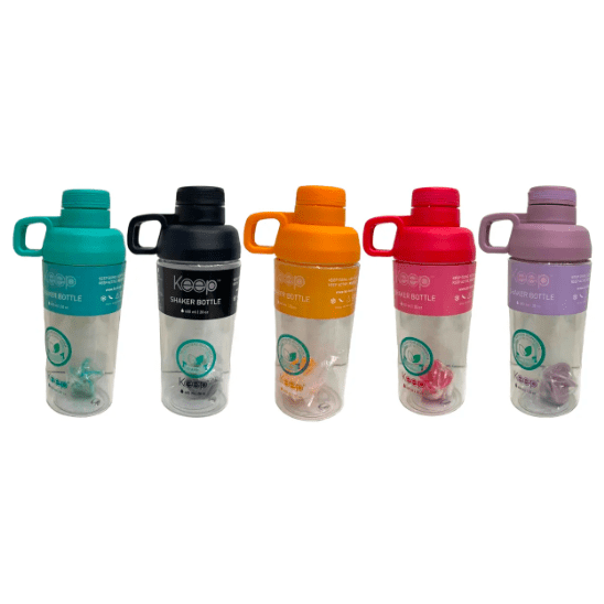botella shaker 600 ml keep 