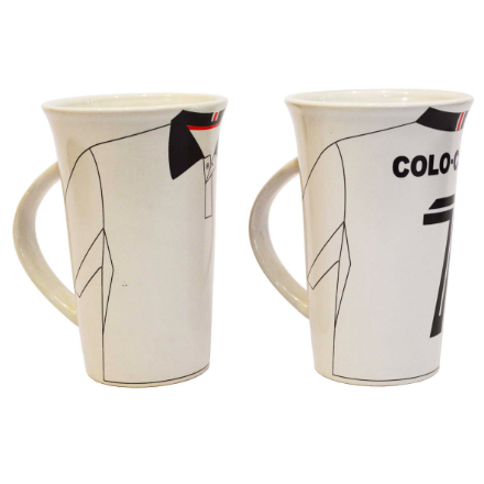 set 2 tazones camiseta colo colo 325 ml