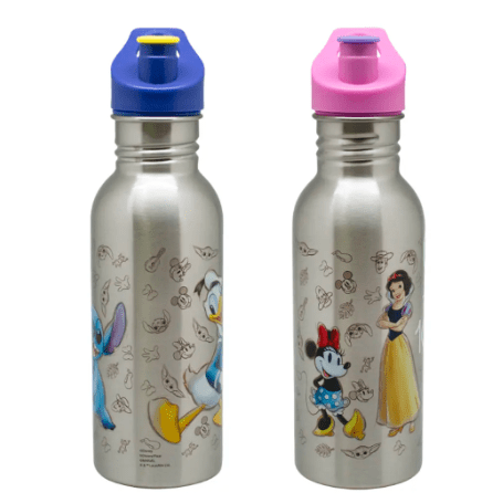 botella metalica sketch disney 100