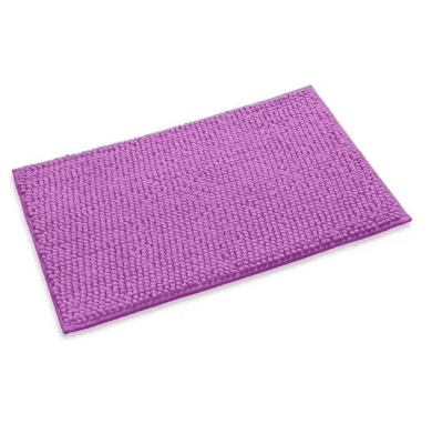 limpia pie de baño felpudo de pelo corto