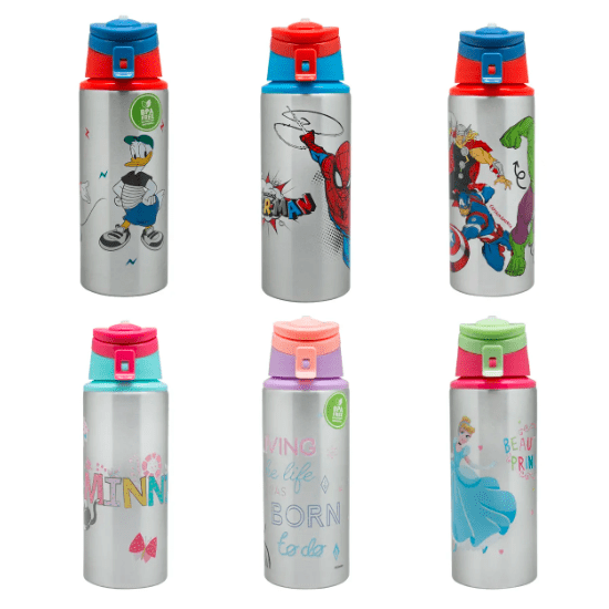 botella metalica 500 ml licencias 