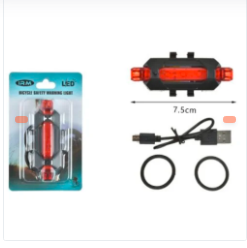 LUZ PARA BICICLETA RECARGABLE