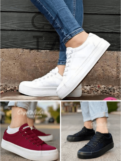 ZAPATILLAS CON PLATAFORMA 