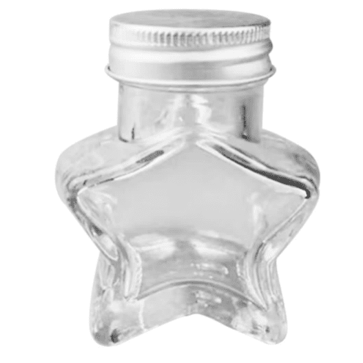 FRASCO VIDRIO ESTRELLA