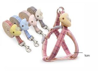 CONJUNTO DE ARNES PARA MASCOTAS 1.0 CM