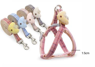 CONJUNTO DE ARNES PARA MASCOTAS 1.5 CM