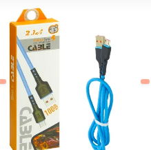 CABLE USB MICRO 5 PIN DE 2.1 AMPER