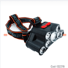 LINTERNA MINERO 7 LED