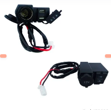 CARGADOR PARA MOTO, 2USB MAS ENCENDEDOR 12V.