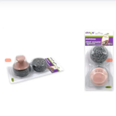 BOLA METALICA DE LIMPIEZA CON MANGO